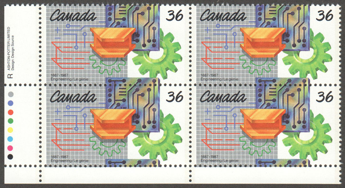 Canada Scott 1134 MNH PB LL (A9-2) - Click Image to Close